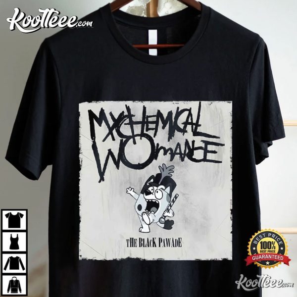 My Chemical Romance Bluey Muffin The Black Pawade T-Shirt