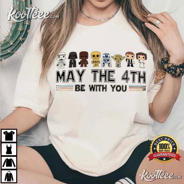Star Wars May The 4th Be With You Gift T-Shirt