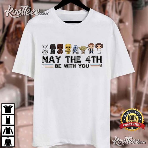 Star Wars May The 4th Be With You Gift T-Shirt