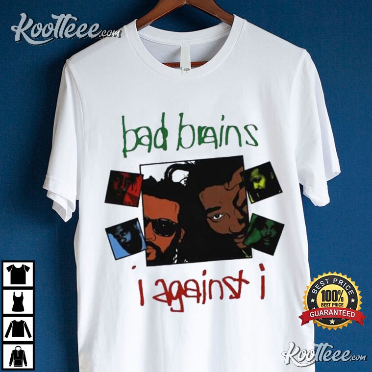 BAD BRAINS T-shirt Hardcore Punk Reggae Metal Tee Men's Black 100