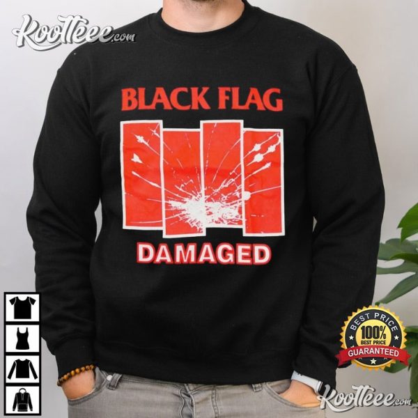 Black Flag Damaged T-Shirt