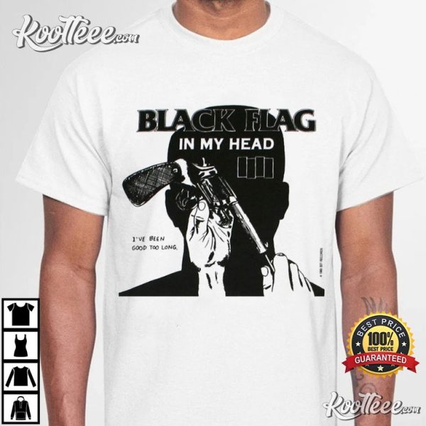 Black Flag In My Head T-Shirt