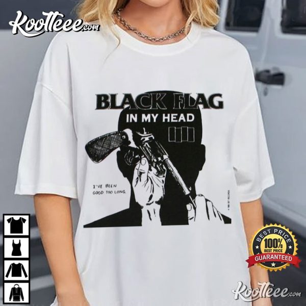 Black Flag In My Head T-Shirt