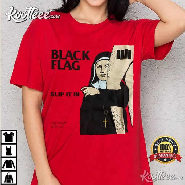 Black Flag Slip It In T-Shirt