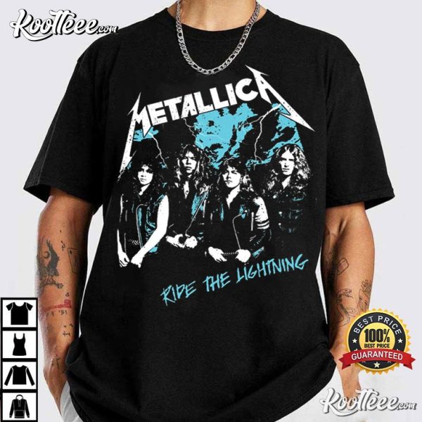 Metallica Ride The Lightning Vintage T-Shirt