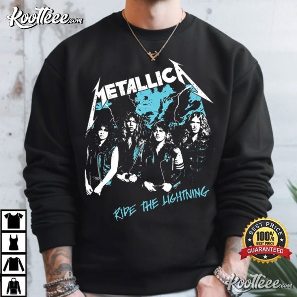 Metallica Ride The Lightning Vintage T-Shirt