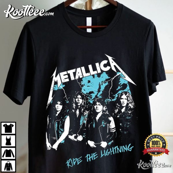 Metallica Ride The Lightning Vintage T-Shirt