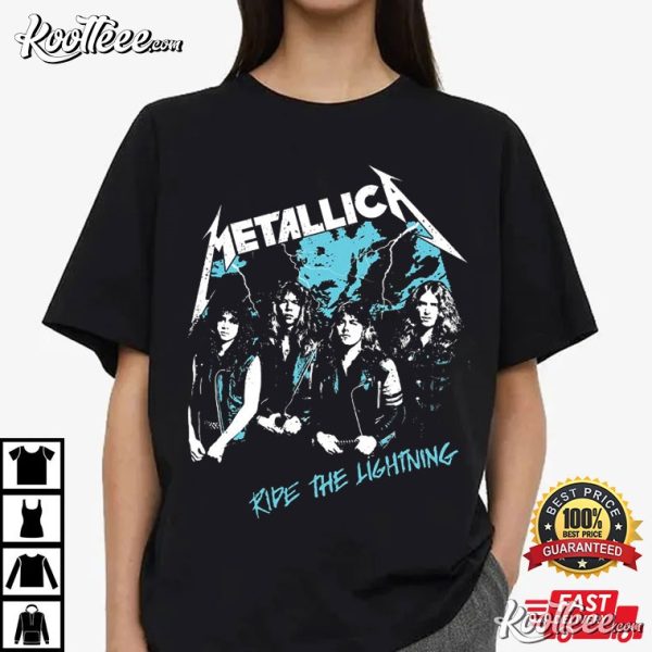 Metallica Ride The Lightning Vintage T-Shirt