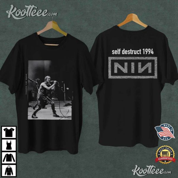 Nine Inch Nails Self Destruct 1994 T-Shirt