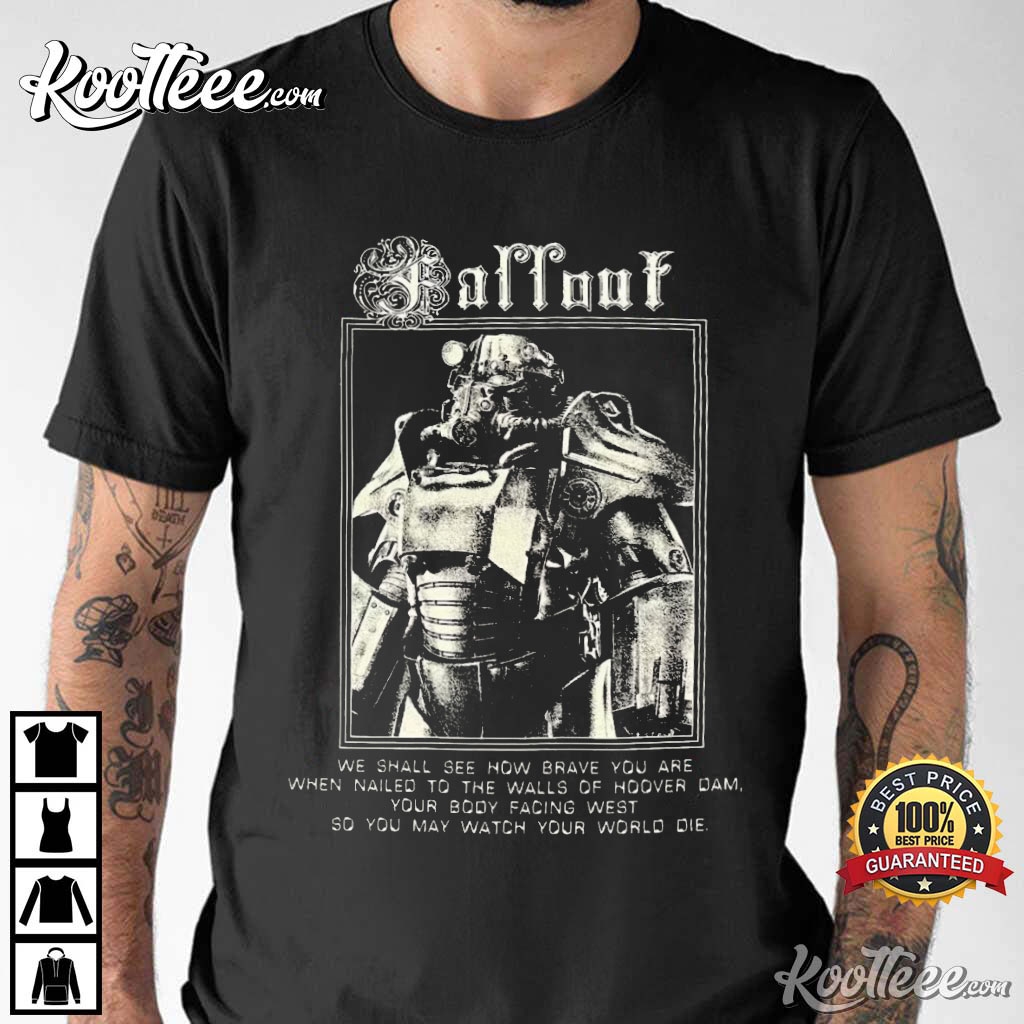 Brotherhood of Steel Fallout T Shirt (1)