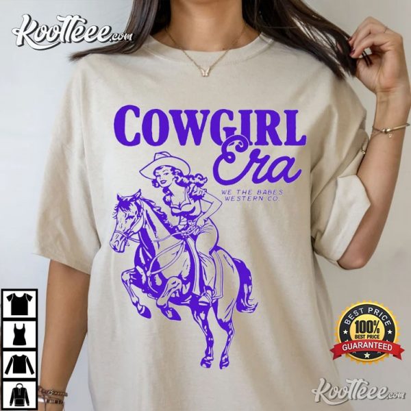 Cowgirl Era Vintage Western T-Shirt
