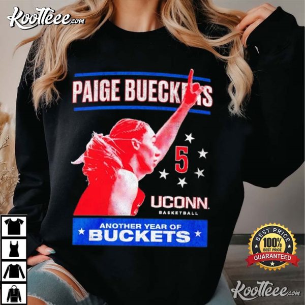 Paige Bueckers Uconn Basketball Another Year Of Buckets T-Shirt