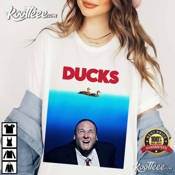 Tony Soprano The Sopranos Ducks T-Shirt
