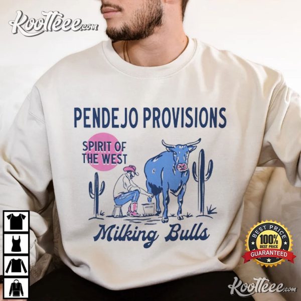 Milking Bulls Spirit Of The West T-Shirt
