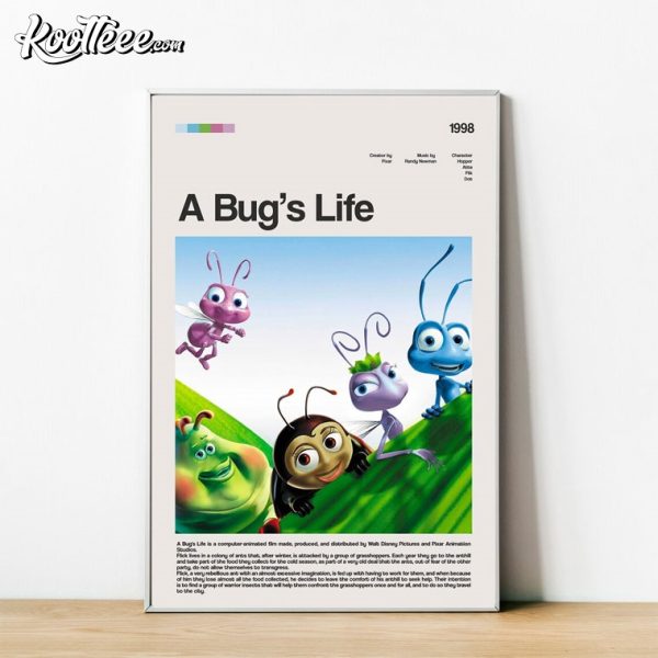 A Bugs Life Childrens Cartoon Poster