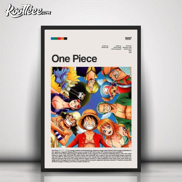 One Piece Anime Art Decor Poster