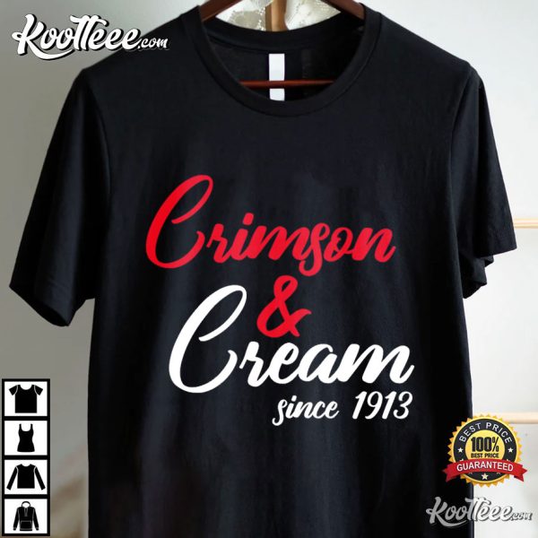 Crimson And Cream Since 1913 Delta Sigma Theta Sorority T-Shirt