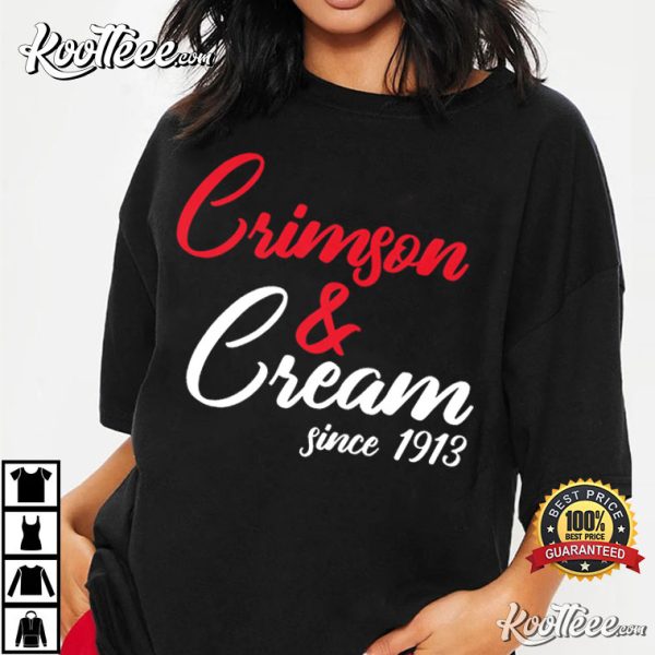 Crimson And Cream Since 1913 Delta Sigma Theta Sorority T-Shirt
