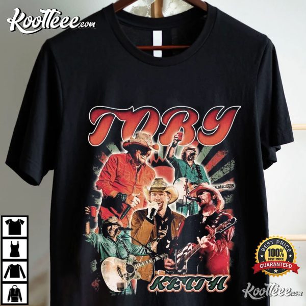 Toby Keith Gift For Fan Vintage 90s T-Shirt