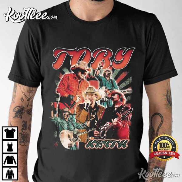 Toby Keith Gift For Fan Vintage 90s T-Shirt