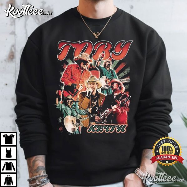 Toby Keith Gift For Fan Vintage 90s T-Shirt