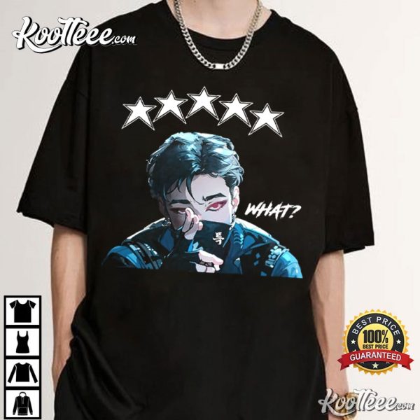 Bang Chan Stray Kids 5 Star T-Shirt