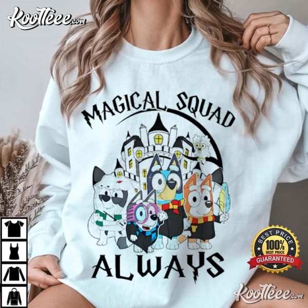 Bluey Magic Wizards Squad Harry Potter T-Shirt