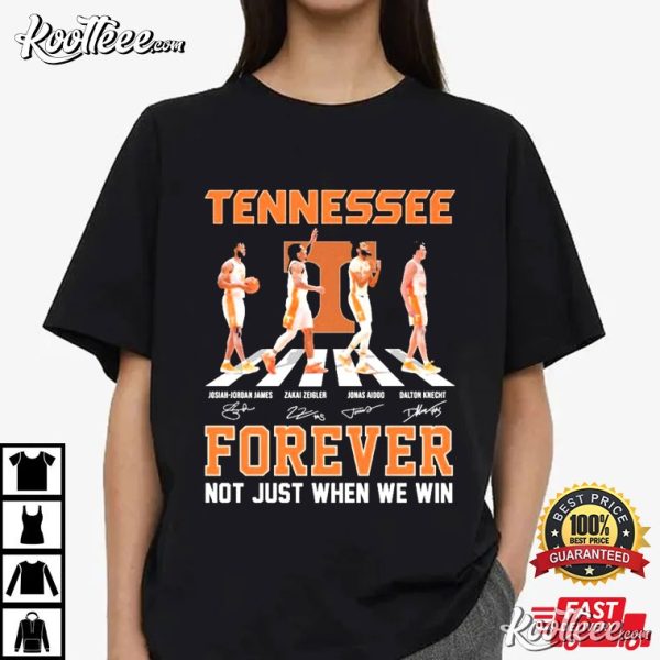 Tennessee Volunteers Men’s Basketball Abbey Road Forever T-Shirt