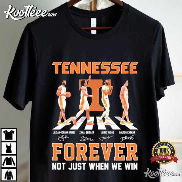 Tennessee Volunteers Men’s Basketball Abbey Road Forever T-Shirt