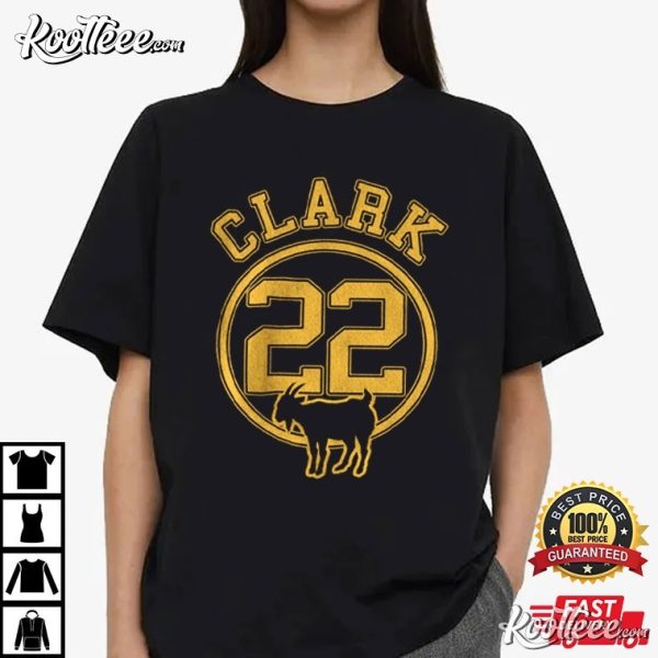 Caitlin Clark Goat 22 Iowa Basketball Championship T-Shirt