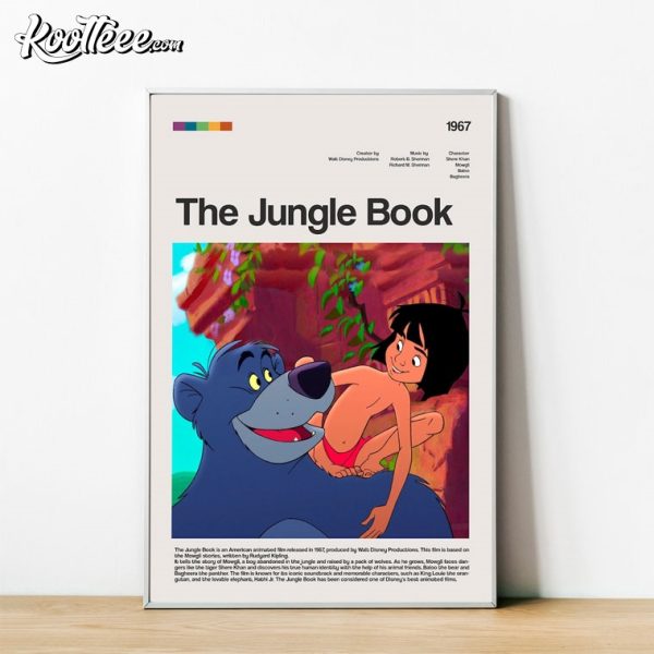 The Jungle Book Kids Cartoon Poster