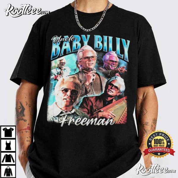 Uncle Baby Billy Freeman Vintage Gift T-Shirt