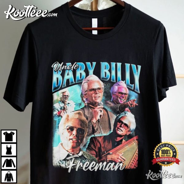 Uncle Baby Billy Freeman Vintage Gift T-Shirt