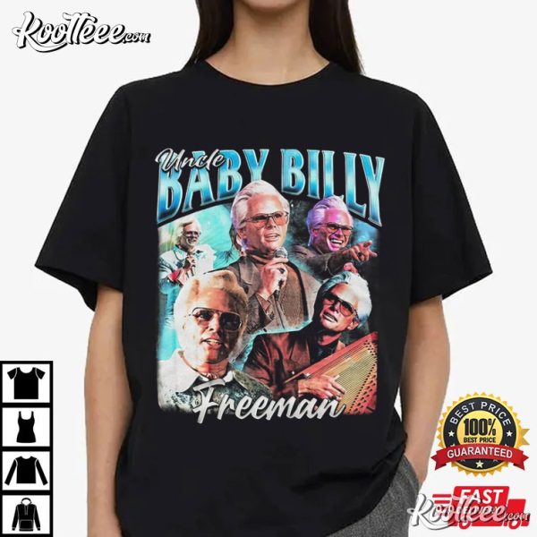 Uncle Baby Billy Freeman Vintage Gift T-Shirt