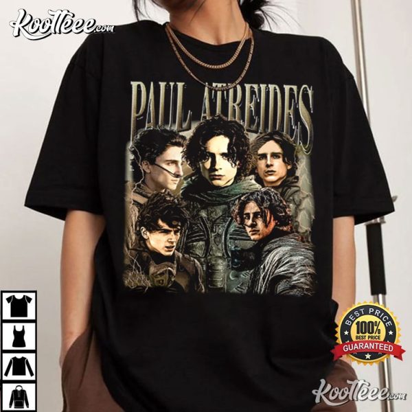 Paul Atreides Dune Timothee Vintage T-Shirt