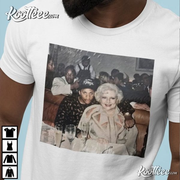Betty White Golden Eazy E Compton T-Shirt