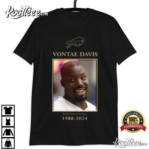 Vontae Davis Buffalo Bills 1988 – 2024 Memories T-Shirt