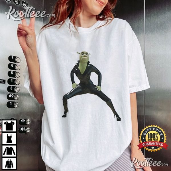 Yassified Shrek Funny Tik Tok Meme T-Shirt