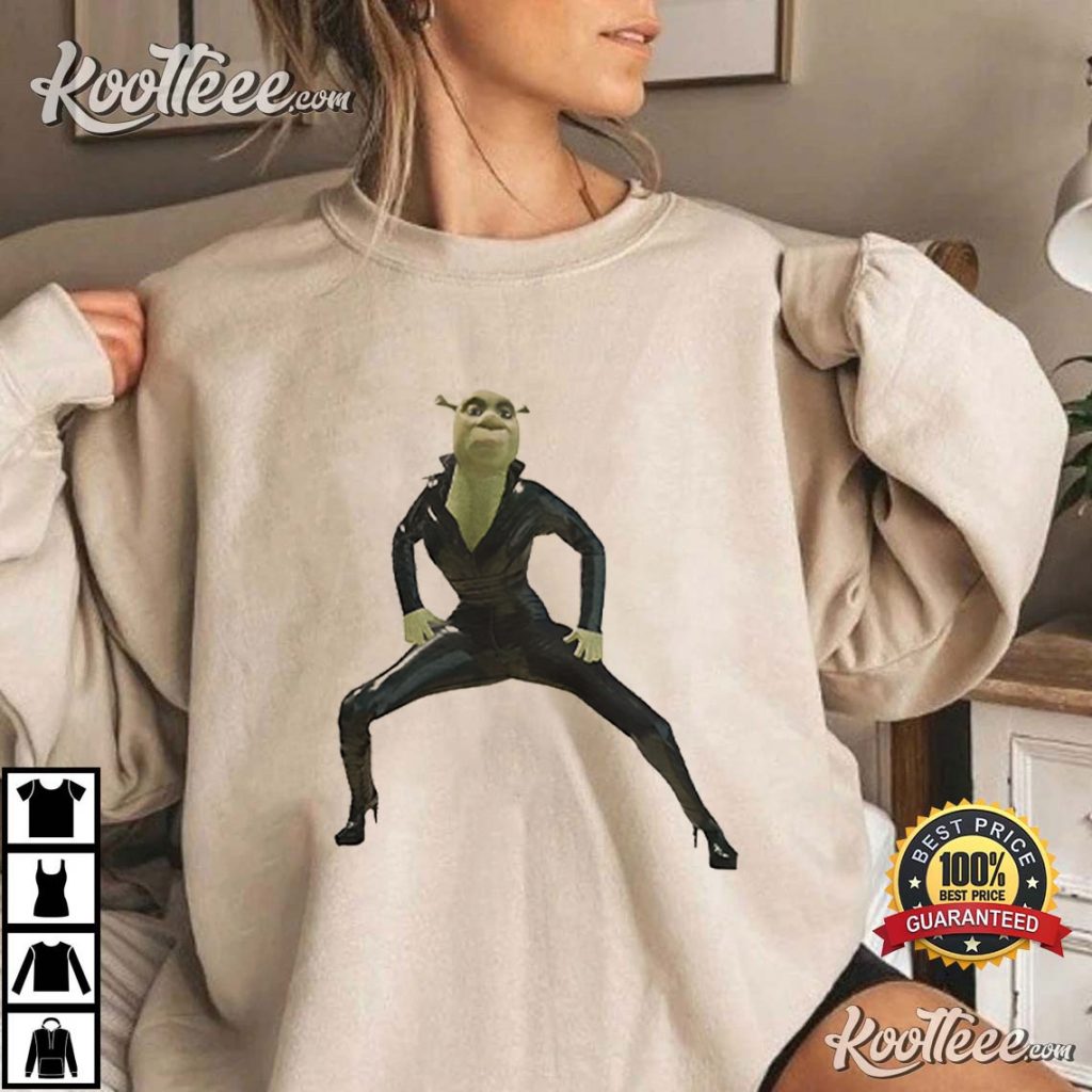 Yassified Shrek Funny Tik Tok Meme T-Shirt