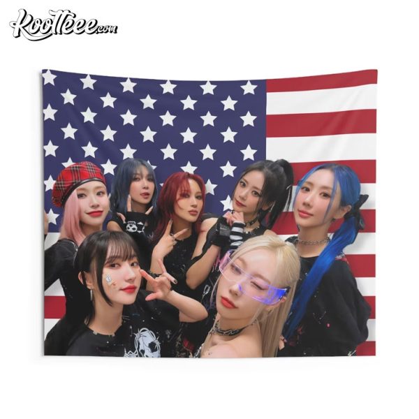 Dreamcatcher Group Photo Gift For InSomnia America Flag