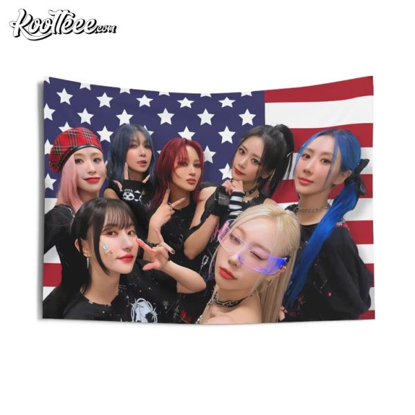 Dreamcatcher Group Photo Gift For InSomnia America Flag