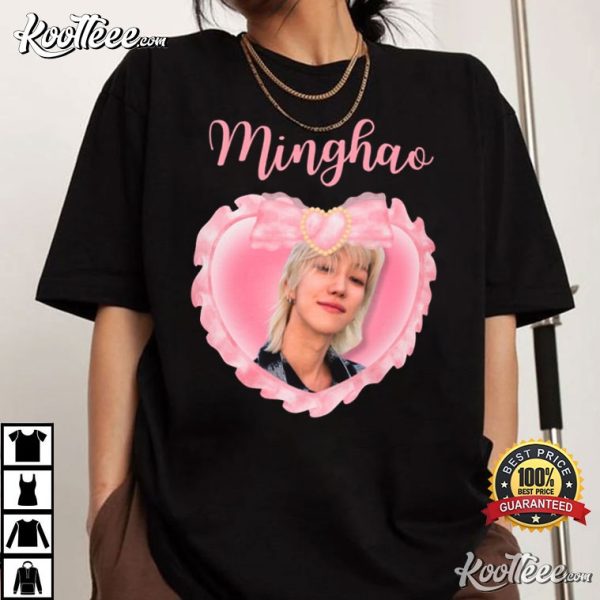 The8 Minghao Seventeen Coquette Bow Kpop T-Shirt