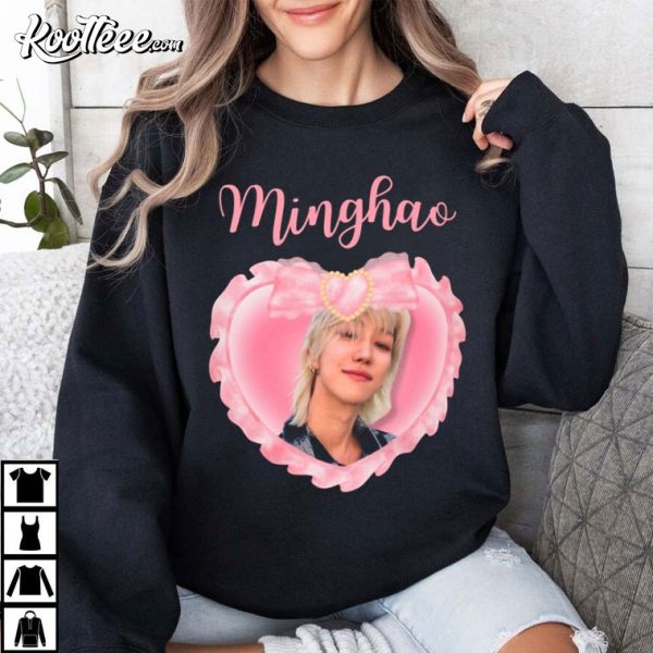 The8 Minghao Seventeen Coquette Bow Kpop T-Shirt