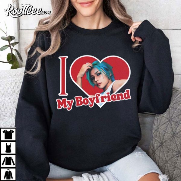 SKZ Felix Stray Kids I Love My Boyfriend T-Shirt