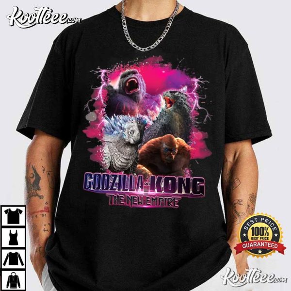 Godzilla X Kong The New Empire Movie 2024 T-Shirt