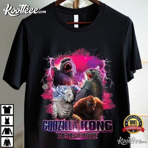Godzilla X Kong The New Empire Movie 2024 T-Shirt