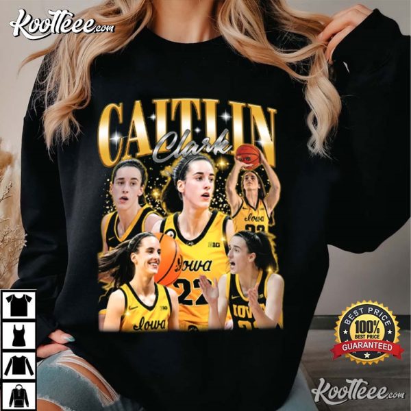 Caitlin Clark Iowa Hawkeyes Basketball Vintage T-Shirt