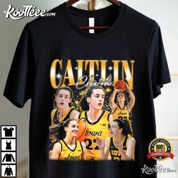 Caitlin Clark Iowa Hawkeyes Basketball Vintage T-Shirt