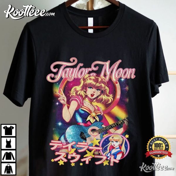 Taylor Moon Anime Swiftie Gift T-Shirt