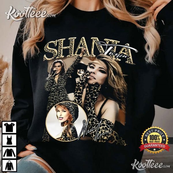 Shania Twain Vintage Gift For Fan T-Shirt